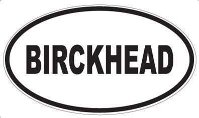 BIRCKHEAD - Oval Magnet