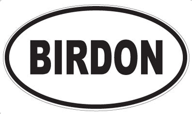 BIRDON - Oval Magnet