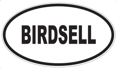 BIRDSELL - Oval Magnet
