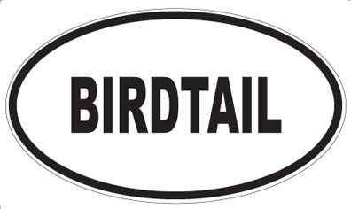 BIRDTAIL - Oval Magnet