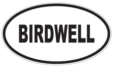 BIRDWELL - Oval Magnet