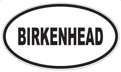 BIRKENHEAD - Oval Magnet