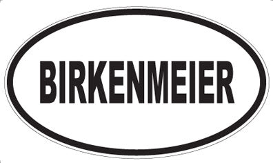 BIRKENMEIER - Oval Magnet