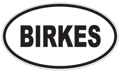 BIRKES - Oval Magnet