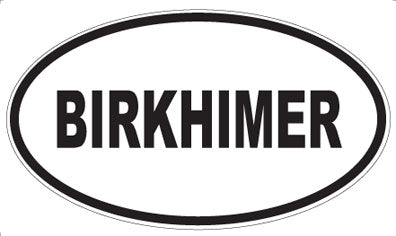 BIRKHIMER - Oval Magnet
