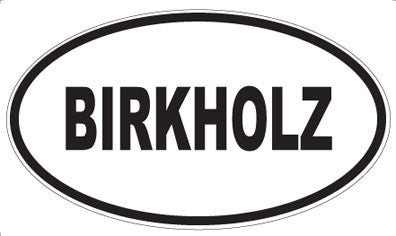 BIRKHOLZ - Oval Magnet