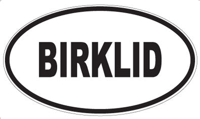BIRKLID - Oval Magnet