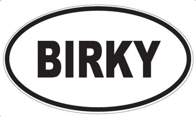BIRKY - Oval Magnet