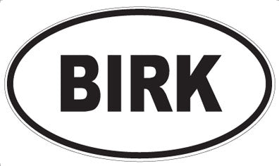 BIRK - Oval Magnet