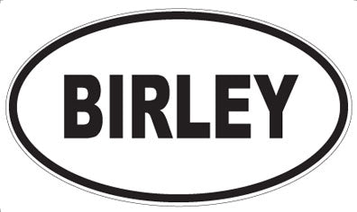 BIRLEY - Oval Magnet