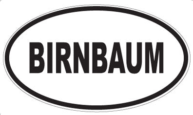BIRNBAUM - Oval Magnet