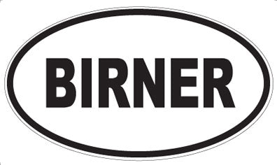 BIRNER - Oval Magnet