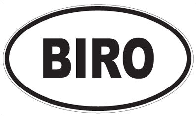 BIRO - Oval Magnet