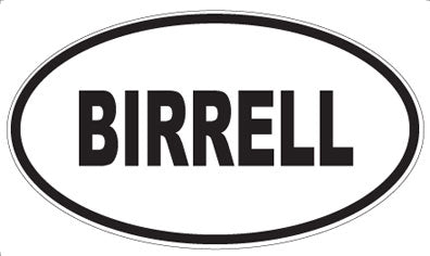 BIRRELL - Oval Magnet