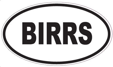 BIRRS - Oval Magnet