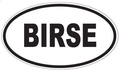 BIRSE - Oval Magnet