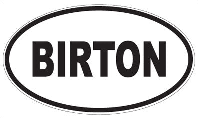BIRTON - Oval Magnet
