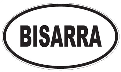 BISARRA - Oval Magnet