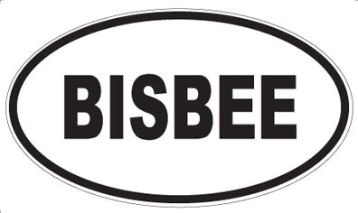 BISBEE - Oval Magnet