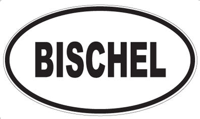 BISCHEL - Oval Magnet