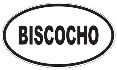 BISCOCHO - Oval Magnet