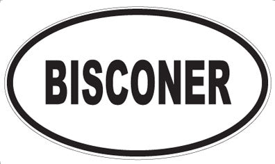 BISCONER - Oval Magnet