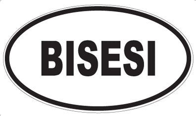 BISESI - Oval Magnet
