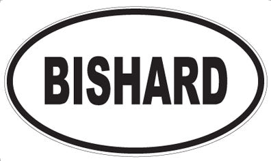 BISHARD - Oval Magnet