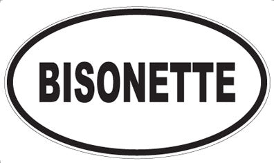 BISONETTE - Oval Magnet