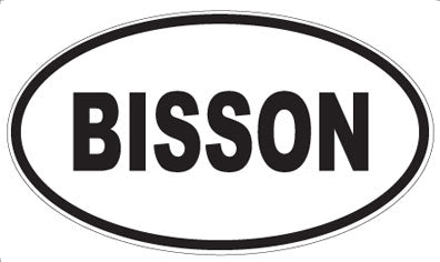 BISSON - Oval Magnet