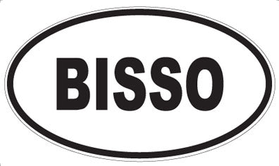 BISSO - Oval Magnet