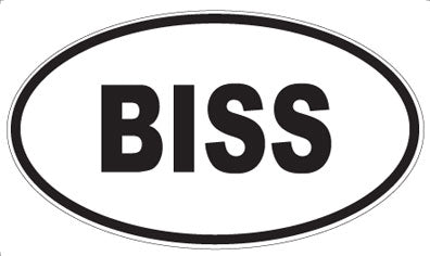 BISS - Oval Magnet