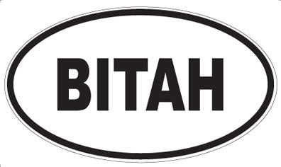 BITAH - Oval Magnet