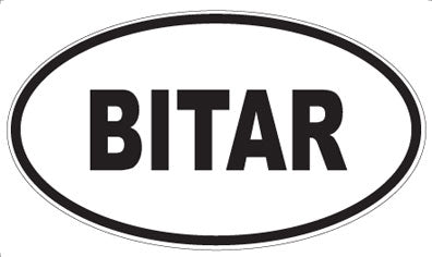 BITAR - Oval Magnet