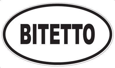 BITETTO - Oval Magnet
