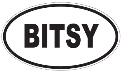 BITSY - Oval Magnet