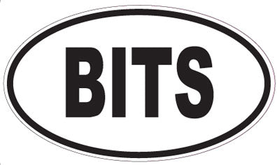 BITS - Oval Sticker