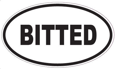 BITTED - Oval Sticker