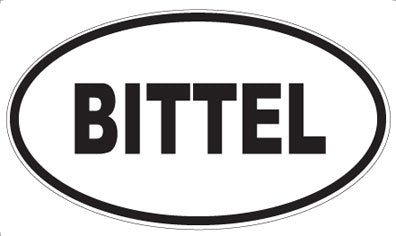 BITTEL - Oval Magnet