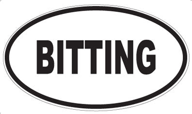 BITTING - Oval Magnet