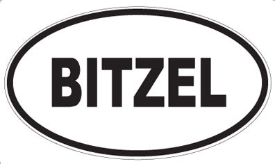 BITZEL - Oval Magnet