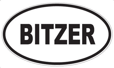 BITZER - Oval Magnet