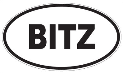 BITZ - Oval Magnet