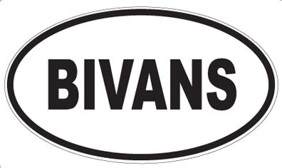 BIVANS - Oval Magnet