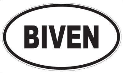 BIVEN - Oval Magnet