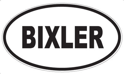 BIXLER - Oval Magnet