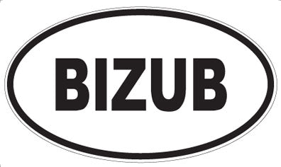 BIZUB - Oval Magnet