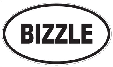 BIZZLE - Oval Magnet