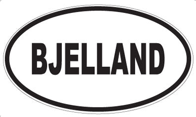 BJELLAND - Oval Magnet