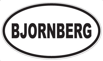 BJORNBERG - Oval Magnet